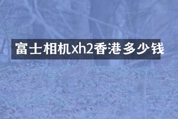 富士相机xh2香港多少钱