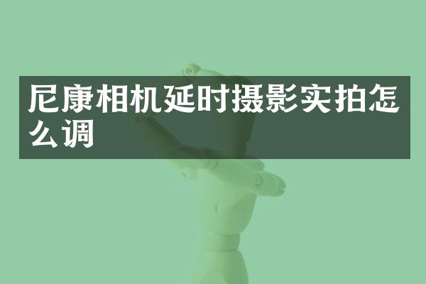 尼康相机延时摄影实拍怎么调