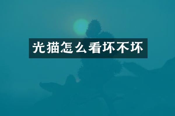 光猫怎么看坏不坏