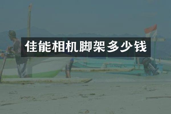 佳能相机脚架多少钱
