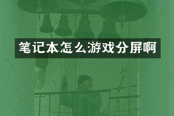 笔记本怎么游戏分屏啊