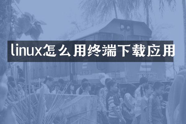 linux怎么用终端下载应用