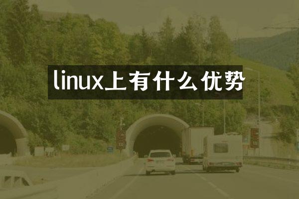 linux上有什么优势