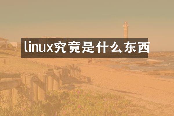 linux究竟是什么东西