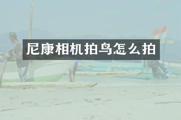 尼康相机拍鸟怎么拍