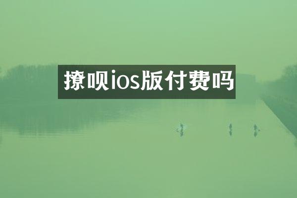 撩呗ios版付费吗