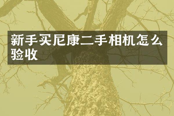 新手买尼康二手相机怎么验收