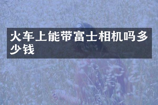 火车上能带富士相机吗多少钱