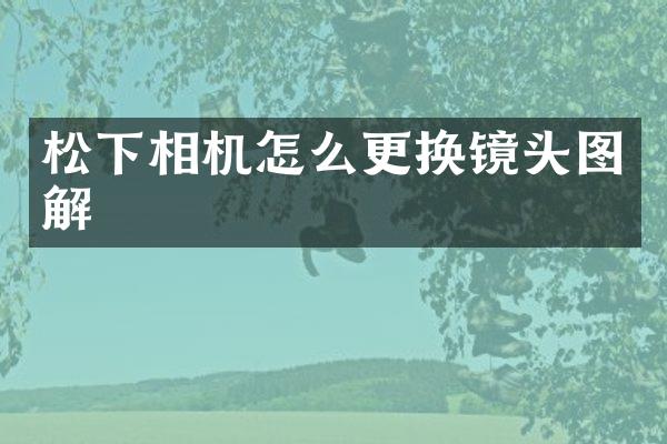 相机怎么更换镜头图解