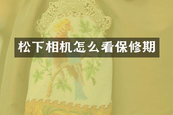 相机怎么看保修期