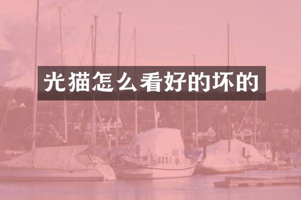 光猫怎么看好的坏的