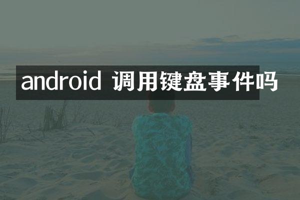 android 调用键盘事件吗