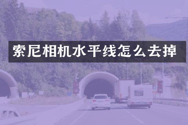 相机水平线怎么去掉