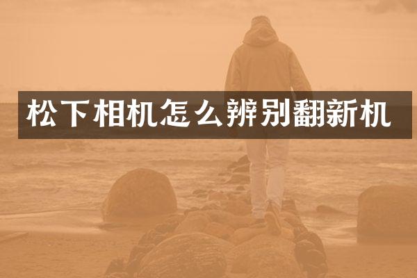 相机怎么辨别翻新机