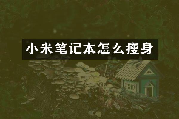 小米笔记本怎么