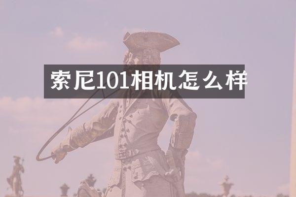 101相机怎么样