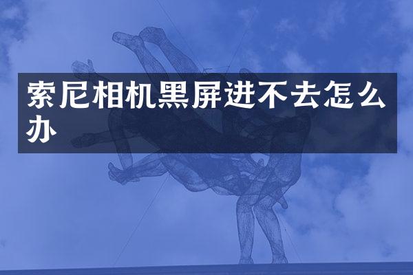 相机黑屏进不去怎么办