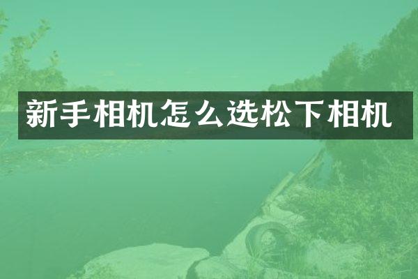 新手相机怎么选相机