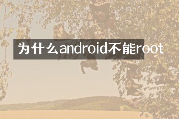 为什么android不能root
