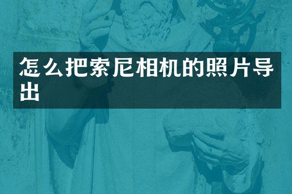 怎么把相机的照片导出