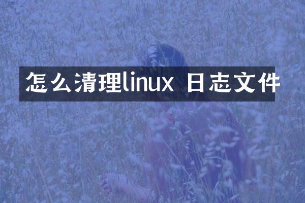 怎么清理linux 日志文件