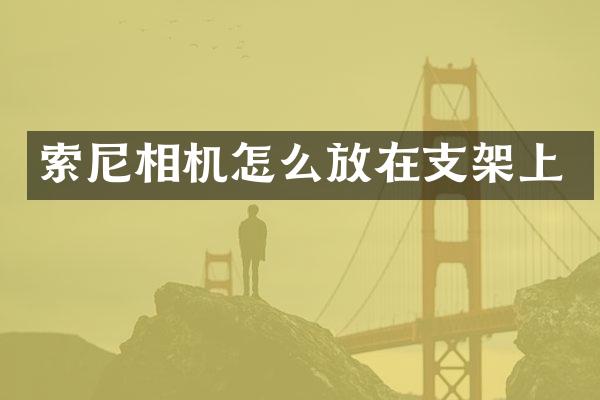 相机怎么放在支架上