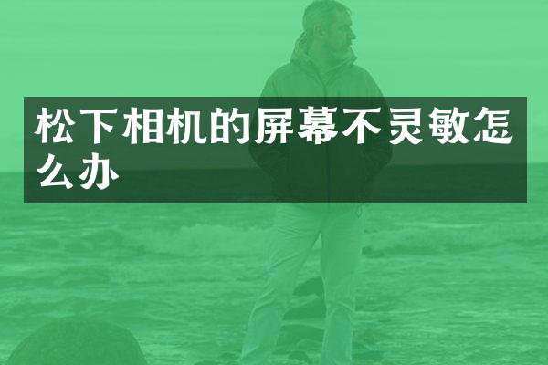 相机的屏幕不灵敏怎么办