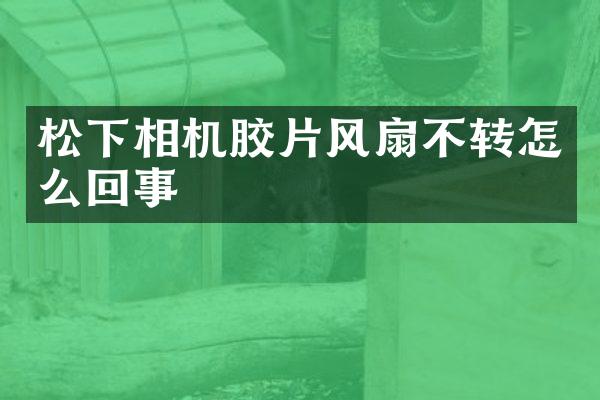 相机胶片风扇不转怎么回事