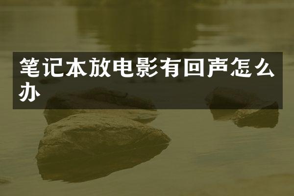 笔记本放电影有回声怎么办