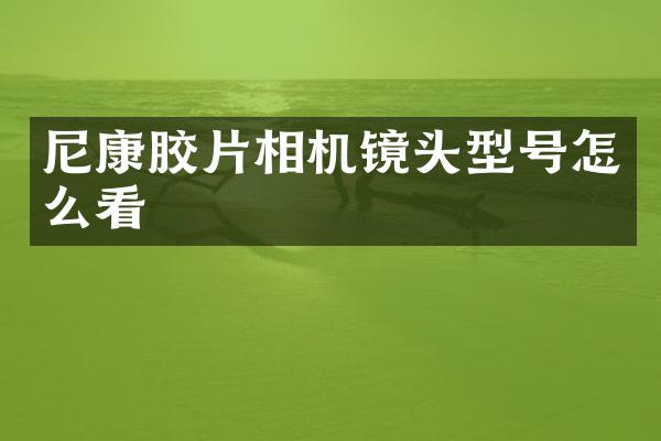 尼康胶片相机镜头型号怎么看
