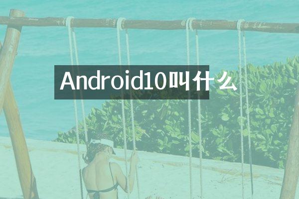 Android10叫什么