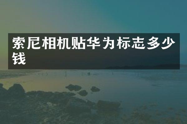 相机贴华为标志多少钱