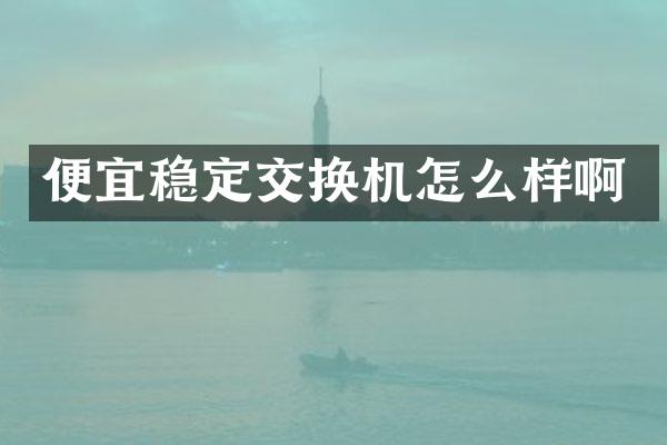 便宜稳定交换机怎么样啊