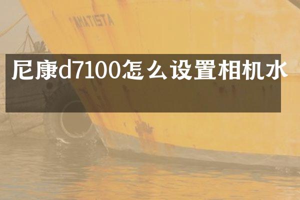 尼康d7100怎么设置相机水平