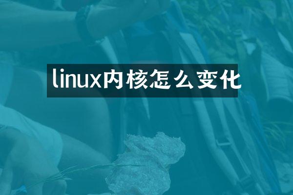 linux内核怎么变化