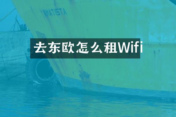 去东欧怎么租Wifi