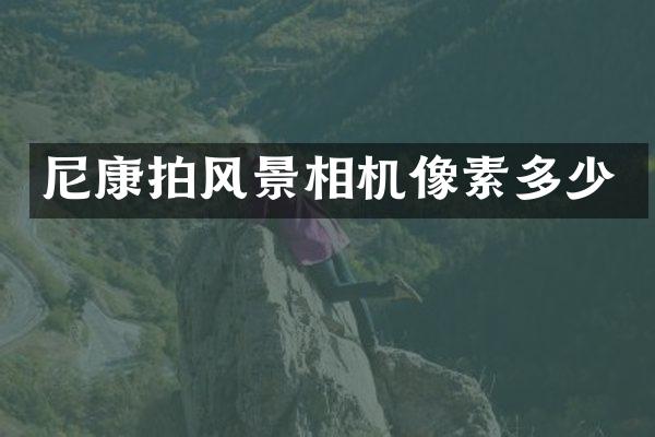 尼康拍风景相机像素多少