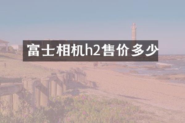 富士相机h2售价多少