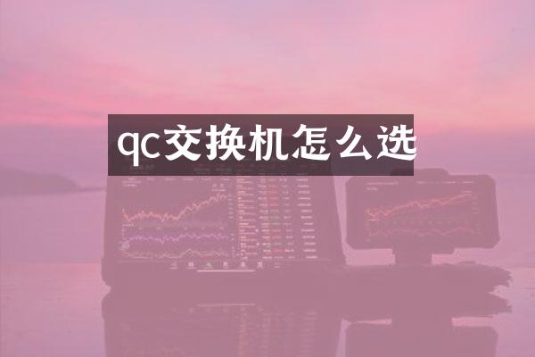 qc交换机怎么选