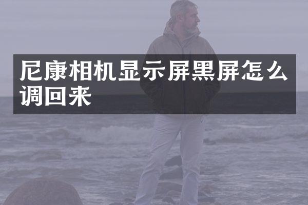 尼康相机显示屏黑屏怎么调回来