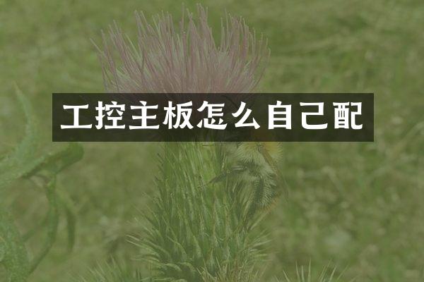 工控主板怎么自己配