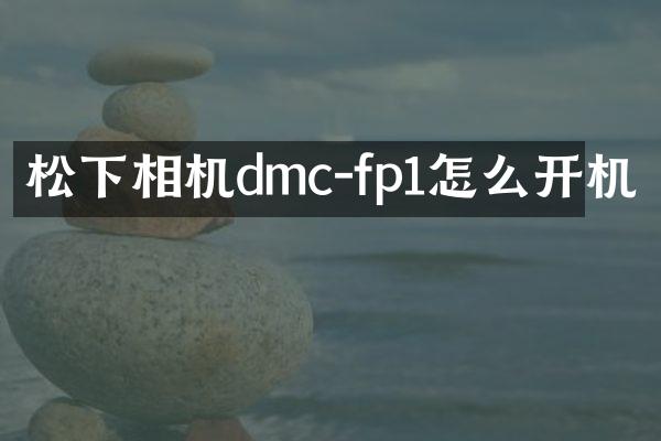 相机dmc-fp1怎么开机