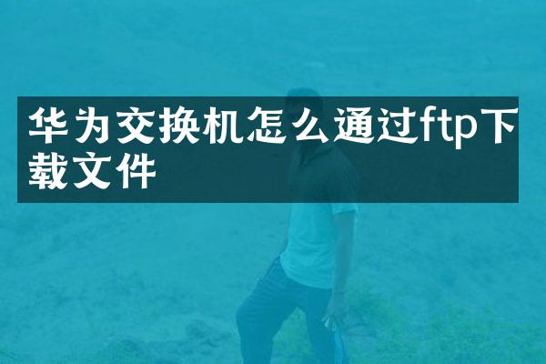 华为交换机怎么通过ftp下载文件