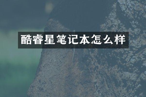 酷睿星笔记本怎么样