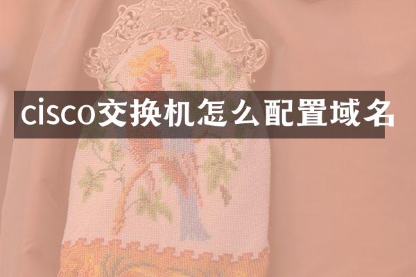 cisco交换机怎么配置域名