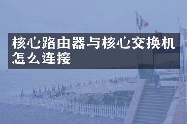 核心路由器与核心交换机怎么连接