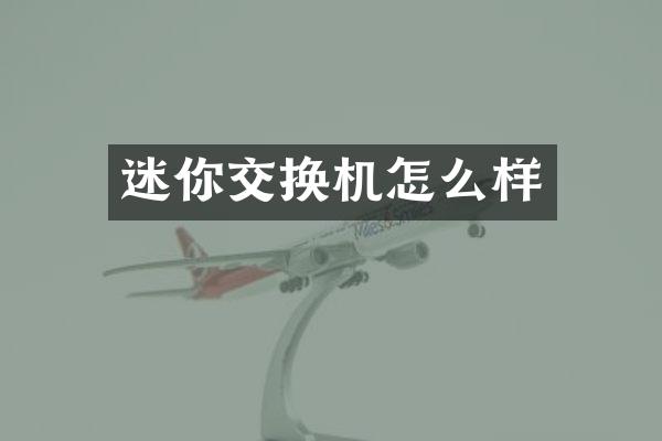 迷你交换机怎么样