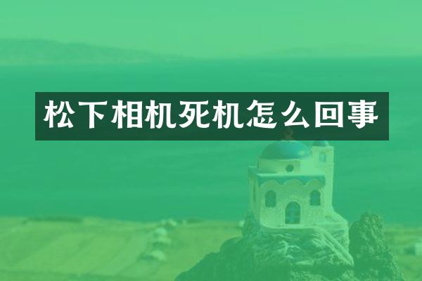 相机死机怎么回事