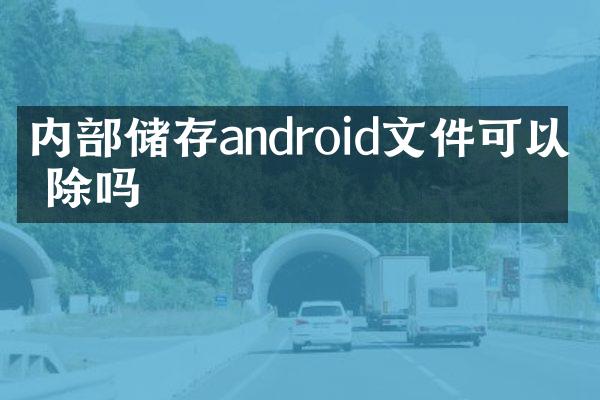 内部储存android文件可以删除吗