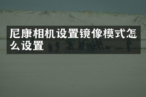 尼康相机设置镜像模式怎么设置